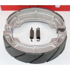 REAR Set Of WATER GROOVED Brake Shoes and Springs for the Honda ATC 200 200M 200S 200E 200ES BIG RED