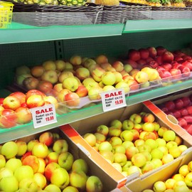 Price Tags, Pop Stands, Acrylic Stands, L-Shaped, POP, Transparent, Display, Mini Sign Holder, Name Tags, PVC, Replacement, Stores, Markets, Set of 60