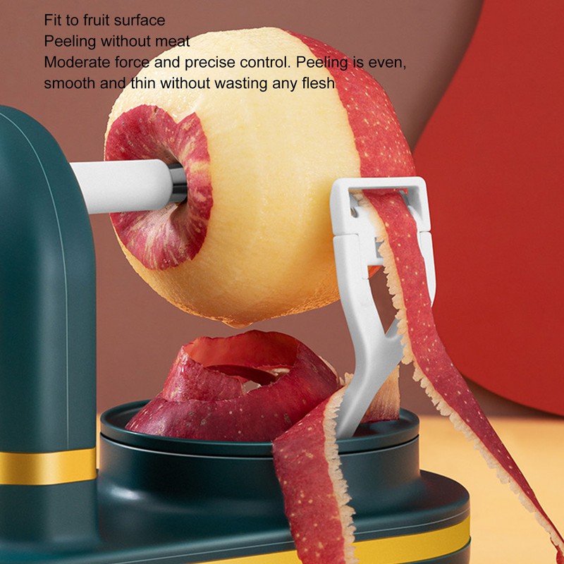 Fruit Peel Machine Hand Crank Multi Purpose with Fruit Cutter
