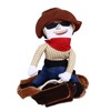 Cowboy Pet Costume Breathable Comfortable Polyester Dog Cloth Decorative Funny