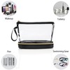 Epzia Clear Travel Makeup Bags - TSA Approved Cosmetic &