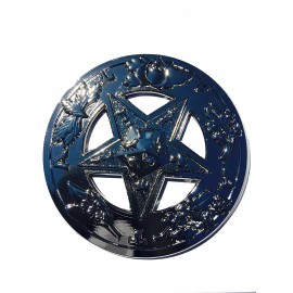 __unknown__ Masonic  Metal Chrome Order of eastern Stars Auto Car Emblem