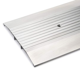 36" Long x 8" Wide x 1/2" High Heavy Duty Corrugated Aluminum Threshold Made in USA