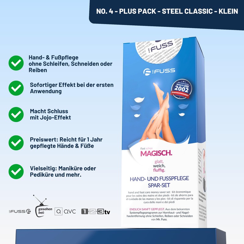 Mr. Fuss Callus Remover Active Solution No. 4 Plus Pack