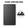 Large 90x52” BBQ mat for Under Grill,Double-Sided Silicone Grill mat
