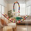 2 Pcs Bird Ladder Set, Bird Cage Ladder for Cage
