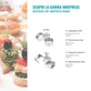 INOXPRAN Stainless Steel Cookie Cutters Set of 3 Round inoxydable-8