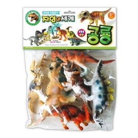 Natural World _ 6 Dinosaur Figures / 자연의 세계 공룡 6가지 공룡피규어