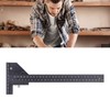 0 to 280mm T Shaped Ruler Aluminum Alloy Accurate Scale