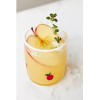 Anthropologie NEW Anthropologie Clear Fall Teacher Apple Icon Lola Jovie Juice Glass 17.25 OZ