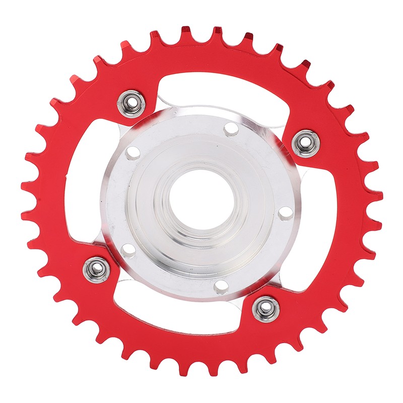 104BCD 36T Chainring Conversion Kit Aluminum Alloy Mid Drive Chainring