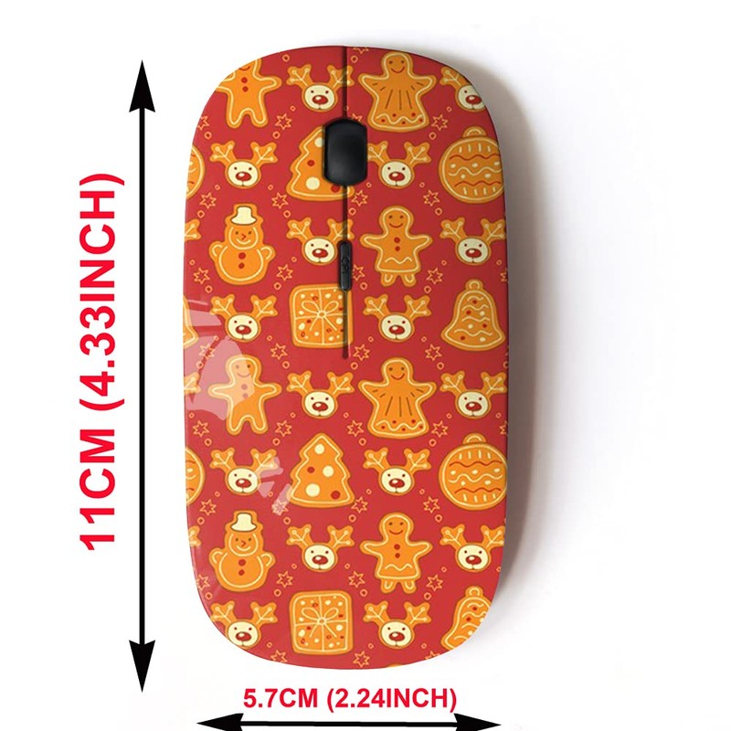 2.4G Wireless Mouse with Cute Pattern Design for All Laptops