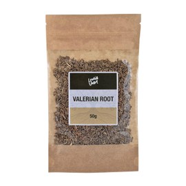 Lowhill Valley Valerian Root - Cut and Dried Valeriana Officinalis - Loose-Leaf Herbal Tea - For Relaxation & Restful Sleep - Calming Earthy Flavour - 100% Natural - 50g