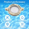 350090 Clamp and 350091 Lid Replacement for Superflo Inground Pool