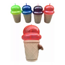 Vaso 10 Vaso En Forma De Helado, Dulcero, Heladochela