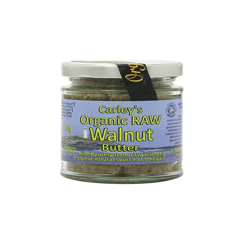 (4 PACK) - Carley's - Org Raw Walnut Butter |