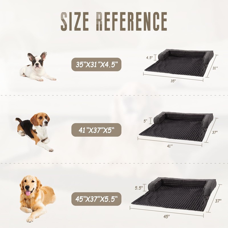 WINDRACING Luxury Dog Couch Bed,Dog Sofa pad, Washable, aterproof Pet