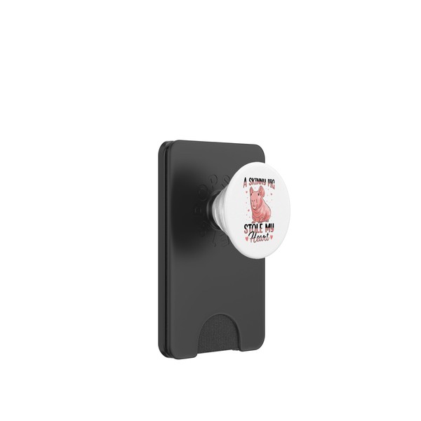 Haarloses Meerschweinchen Dünnes Schwein Besitzer Cavy Nagetier Haustier PopSockets PopWallet