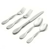 Oneida Satin Aquarius 5 Piece Fine Flatware Set, Service for