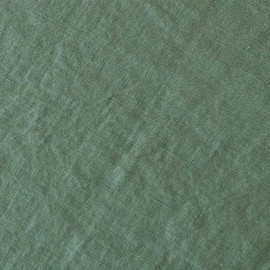 Seaside Tones Linen Shirt Dress - Olive