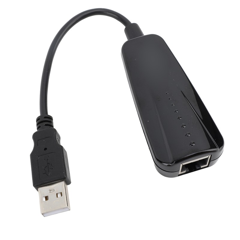 USB 2.0 Fast Ethernet LAN Adapter 10 100Mbps Plug and