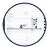 AT-A-GLANCE Telephone Address Book, Large Print, 500 Entries, 4-3/4" x