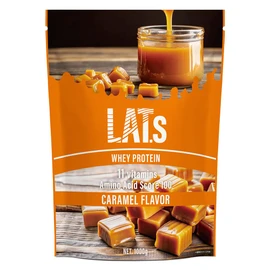LAT.s Whey Protein 1kg | 11 Vitamins | Domestically Made | High Protein | Raw Caramel Flavor | Caramel | Sweet | Delicious | Shakes Easily in a Shaker | Low Carb | Ideal for Training | LAT.s (LAT) by