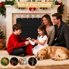 LUCKIPLUS Fireplace Cover, Indoor Fireplace Blanket with Hook & Loop