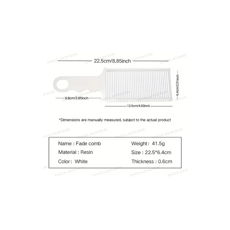 2 Pcs Peine Peluqueria Profesional Barberia Estilista Estilo