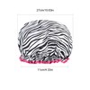 Lotsdonxia Reusable Double Thickened Shower Cap Waterproof Comfort and Trendiness