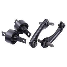 MOTOKU Rear Left and Right Trailing Arm Bushing Upper and Lower Control Arm Bushings Assembly Set for Honda CRX 1988-1991 Civic del Sol 1993-1997 Civic 1988-2000