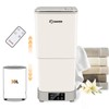 Smart Foldable Towel Warmer – 30L Large Capacity, Adjustable Timer,