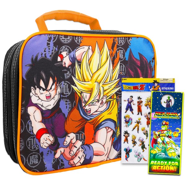 Action Comics Dragon Ball Z Lunch Box for Boys Set
