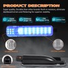 AreLokpri LED Interior Door Panel Light Compatible for 1997-2007 C-hevy
