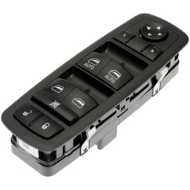 Dorman 920-400 Front Driver Side Master Window Switch Compatible with Select Chrysler/Dodge/Ram Models