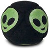 World Footbag Alien Glow-in-The-Dark Footbag, Black