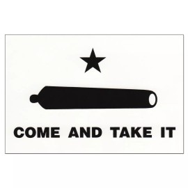 Gonzales  Flag Decal - Come and Take It