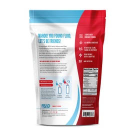 Fluid Performance - Low Sugar Endurance Fuel Sports Drink Mix with Electrolytes, All Natural Ingredients, Gluten-Free for Before or During Exercise (Passion Fruit Tea w/50mg Caffeine, 30 Serving)
