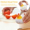 Kitchen Timer, Cute Chicken Visual Timer Mechanical Countdown Alarm Mini