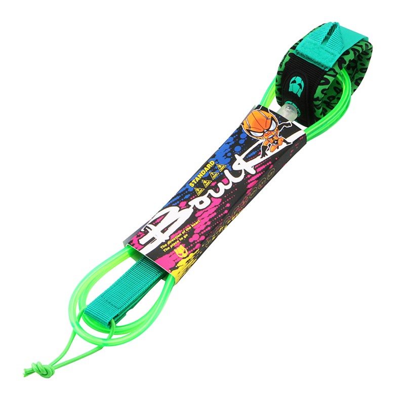 Surf Leash 7mm Thick 6ft/8ft Straight Surfboard Leash SUP Leg