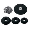 Kakudai Rubber Stopper for Unit Baths 491-101 491-101 Black