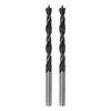 sourcing map 2pcs Brad Point Drill Bits 5.5mm(14/64") Dia Straight