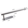 Paper Towel Holders for Kitchen,Paper Towels Bulk- Self-Adhesive Under Cabinet,Both