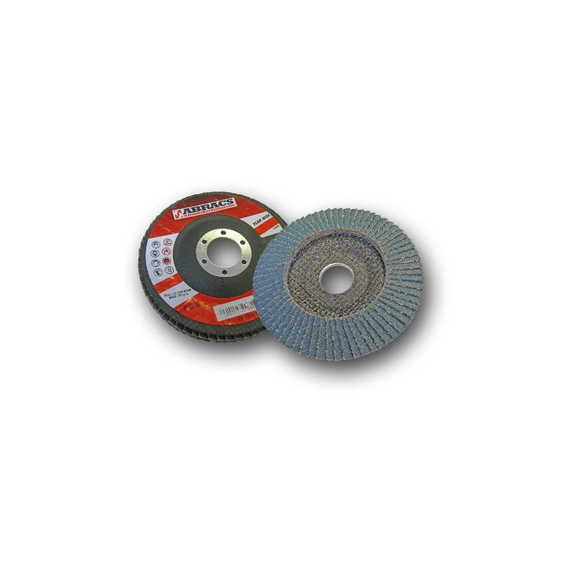 Abracs 115 x 22m x 80g Zirconium Flap Disc (5