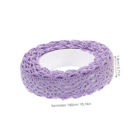 SHOWERORO DIY Lace Tapes 3 Rolls of Elegant Lace Tapes for Decor Scrapbooking Projects