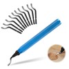 UKOFEW Universal deburring tool, 360° rotating blade, cutting tool with