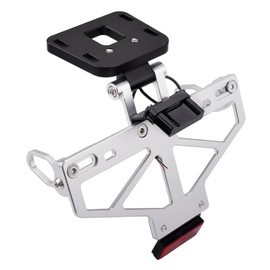 LEDISHUN Aluminum Fenderless Kit for Yamaha YZF-R7 (2022-) (Black+Silver)