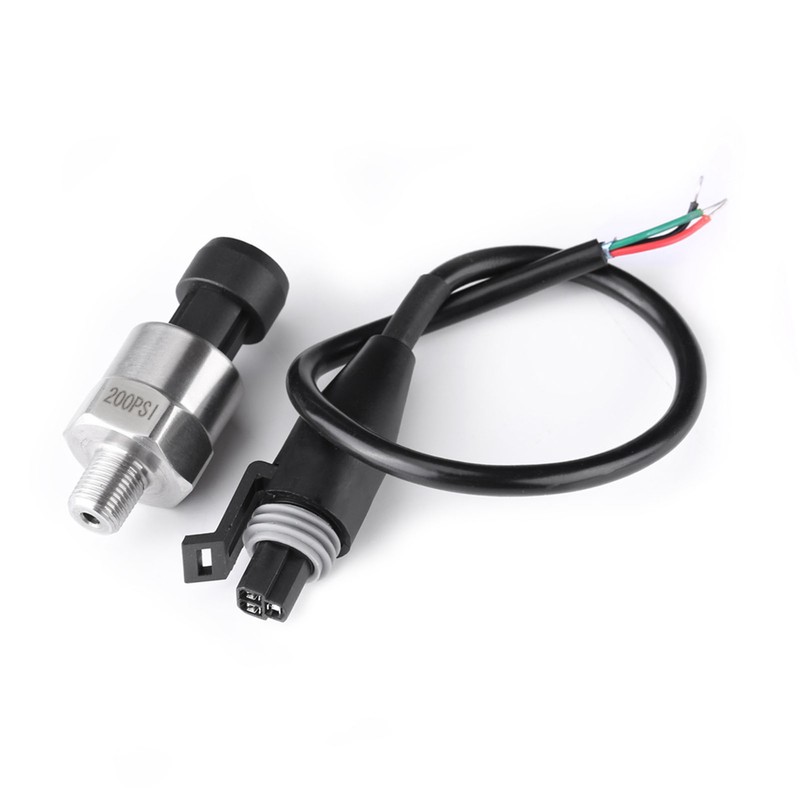 Pressure Transducer Sender Sensor Stainless Steel for Oil Fuel Air