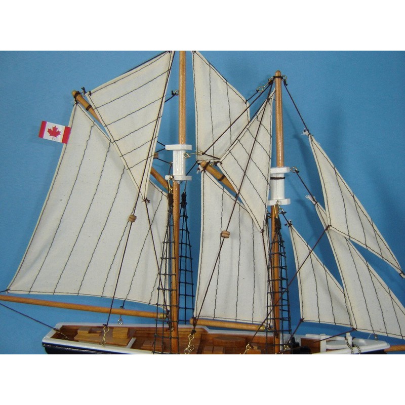 Hampton Nautical Bluenose Sailboat, 17"