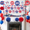 27Pcs 4th of July Decorations Set Patriotic Banner with Red